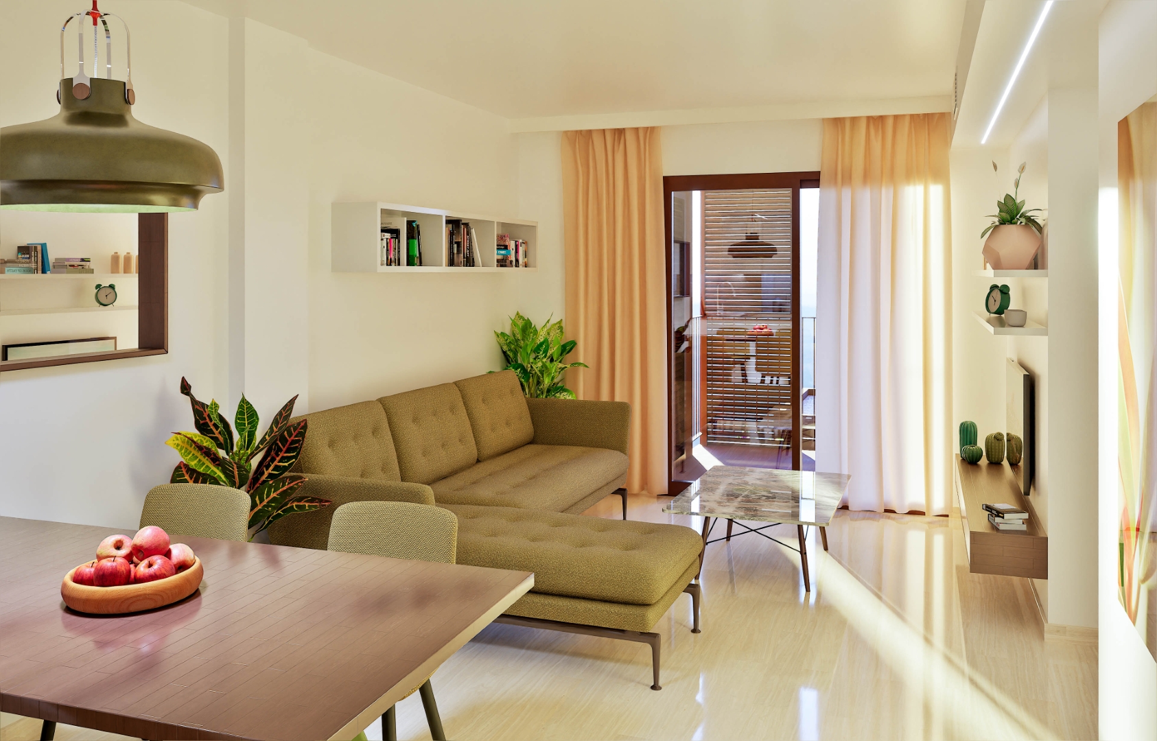 Render interior