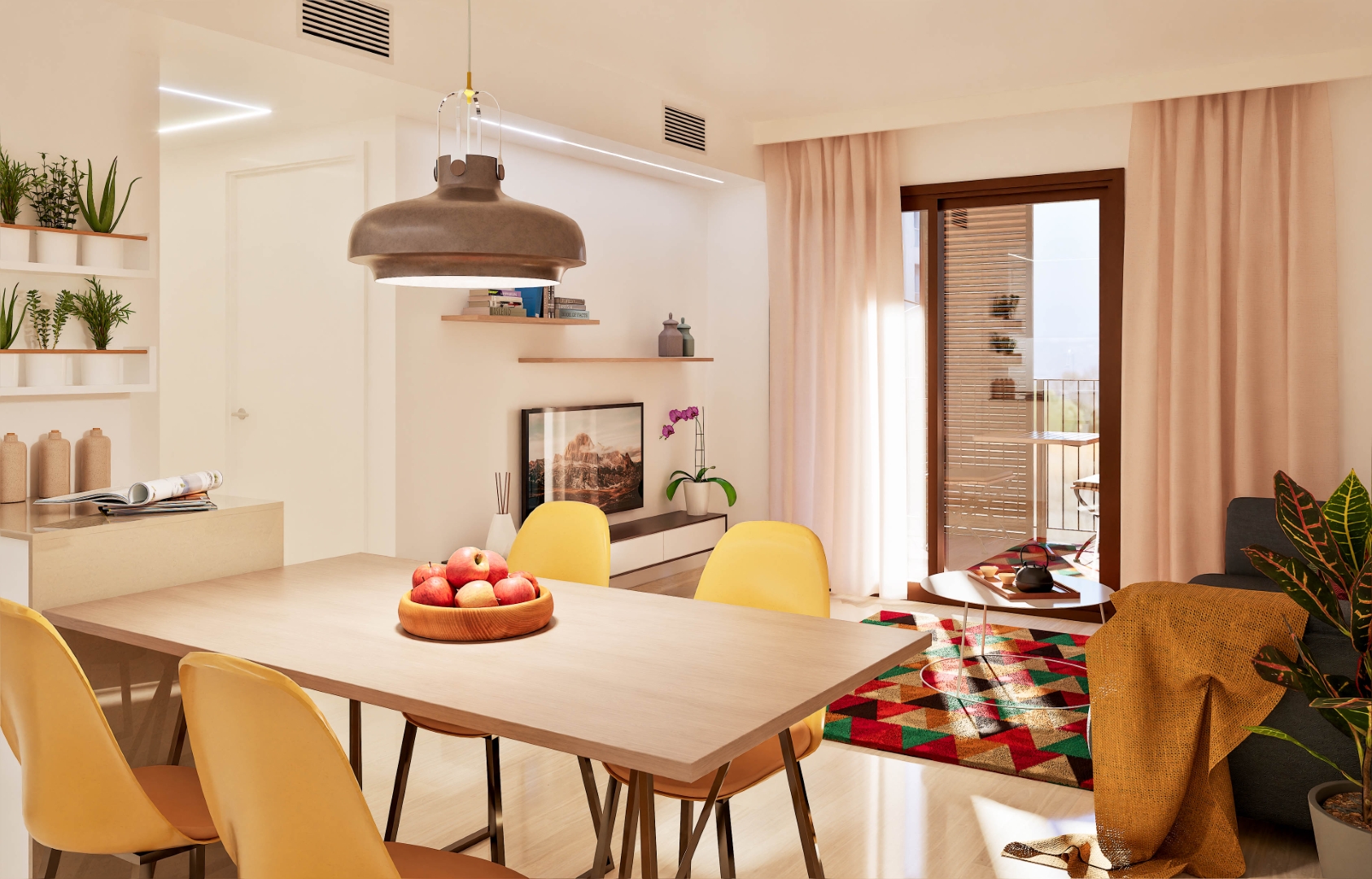 Render interior