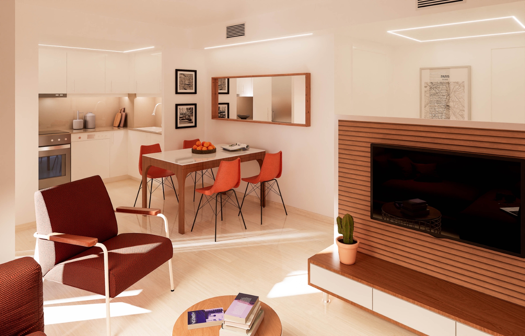 Render interior