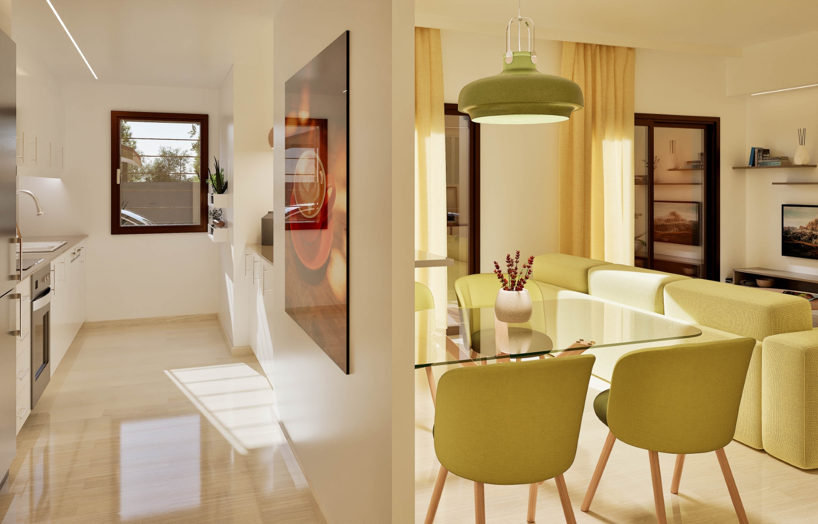 Render interior