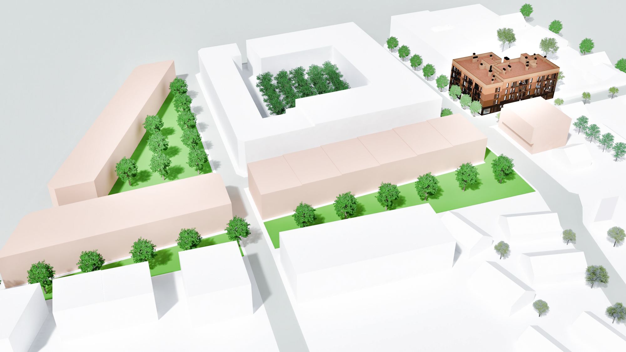 Render situació edifici munt